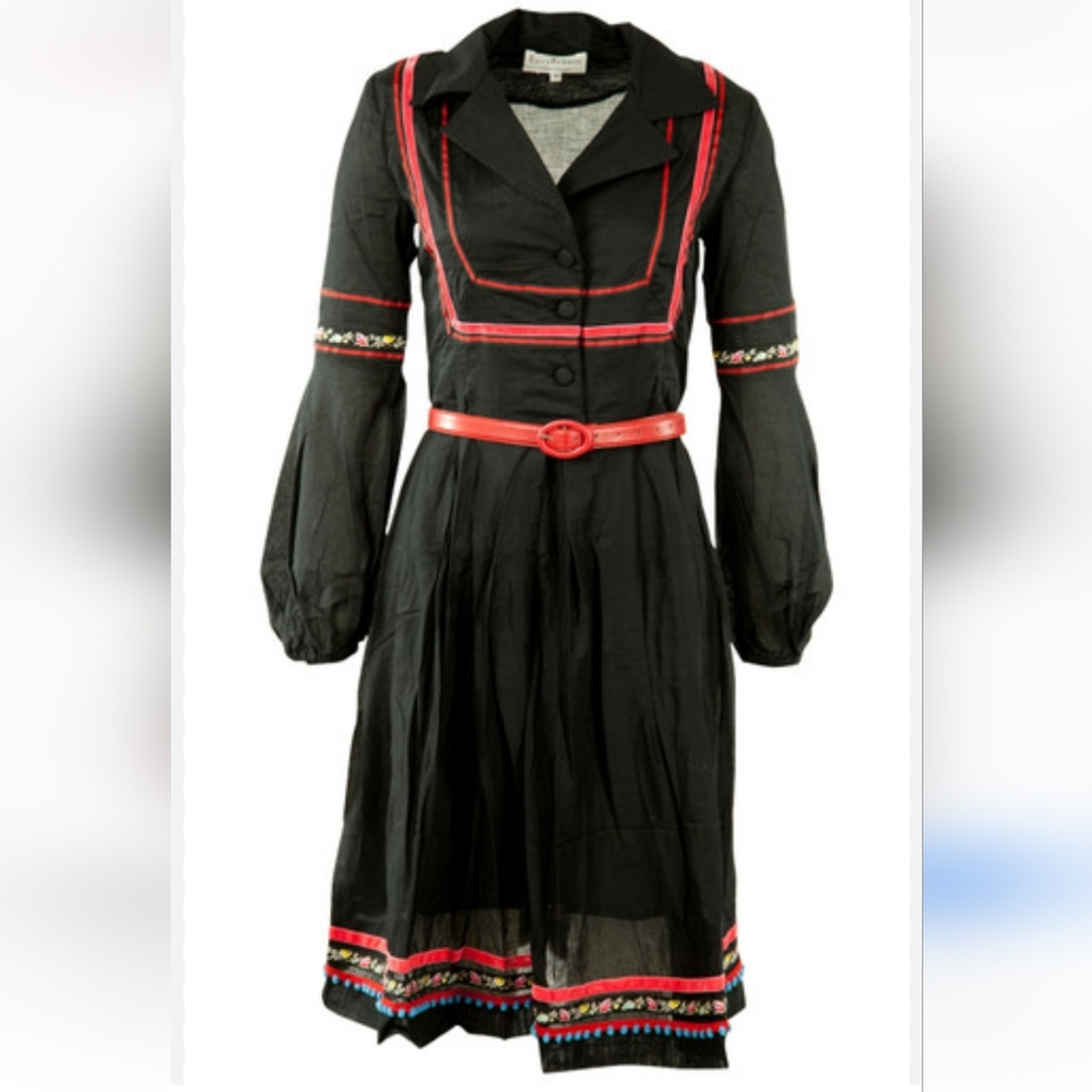 Lazybones Black Vanessa Shirt Dress size small